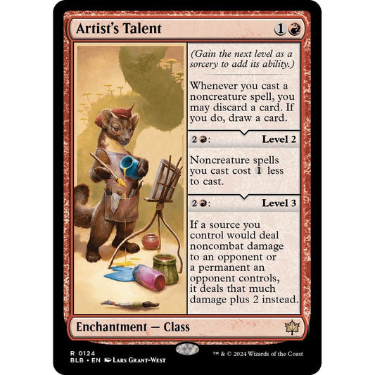 Image for Artist's Talent (124) (BLB) - Magic: The Gathering