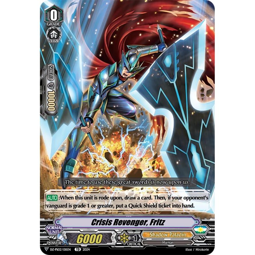 Image for Crisis Revenger, Fritz (DZ-PS02/011EN) (DZ-PS02) - Cardfight Vanguard