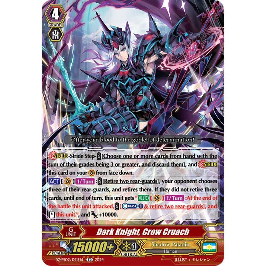 Image for Dark Knight, Crow Cruach (DZ-PS02/021EN) (DZ-PS02) - Cardfight Vanguard