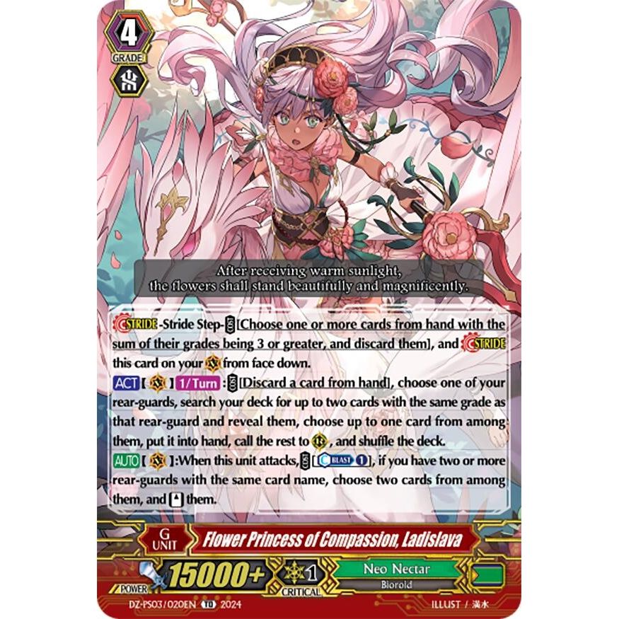 Image for Flower Princess of Compassion, Ladislava (DZ-PS03/020EN) (DZ-PS03) - Cardfight Vanguard