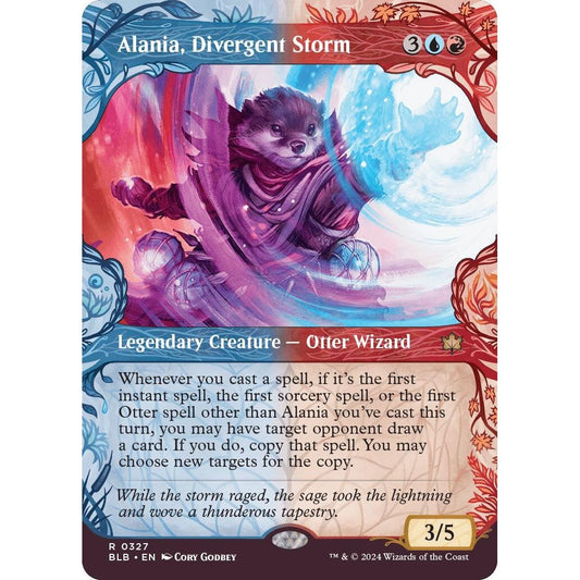 Image for Alania, Divergent Storm (Showcase) (327) (BLB) - Magic: The Gathering