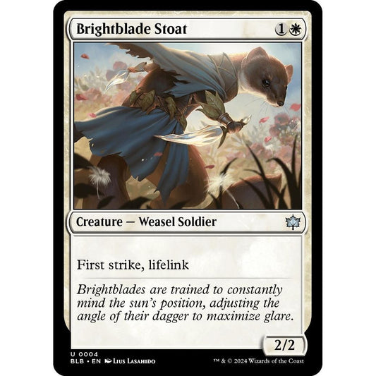 Image for Brightblade Stoat (4) (BLB) - Magic: The Gathering