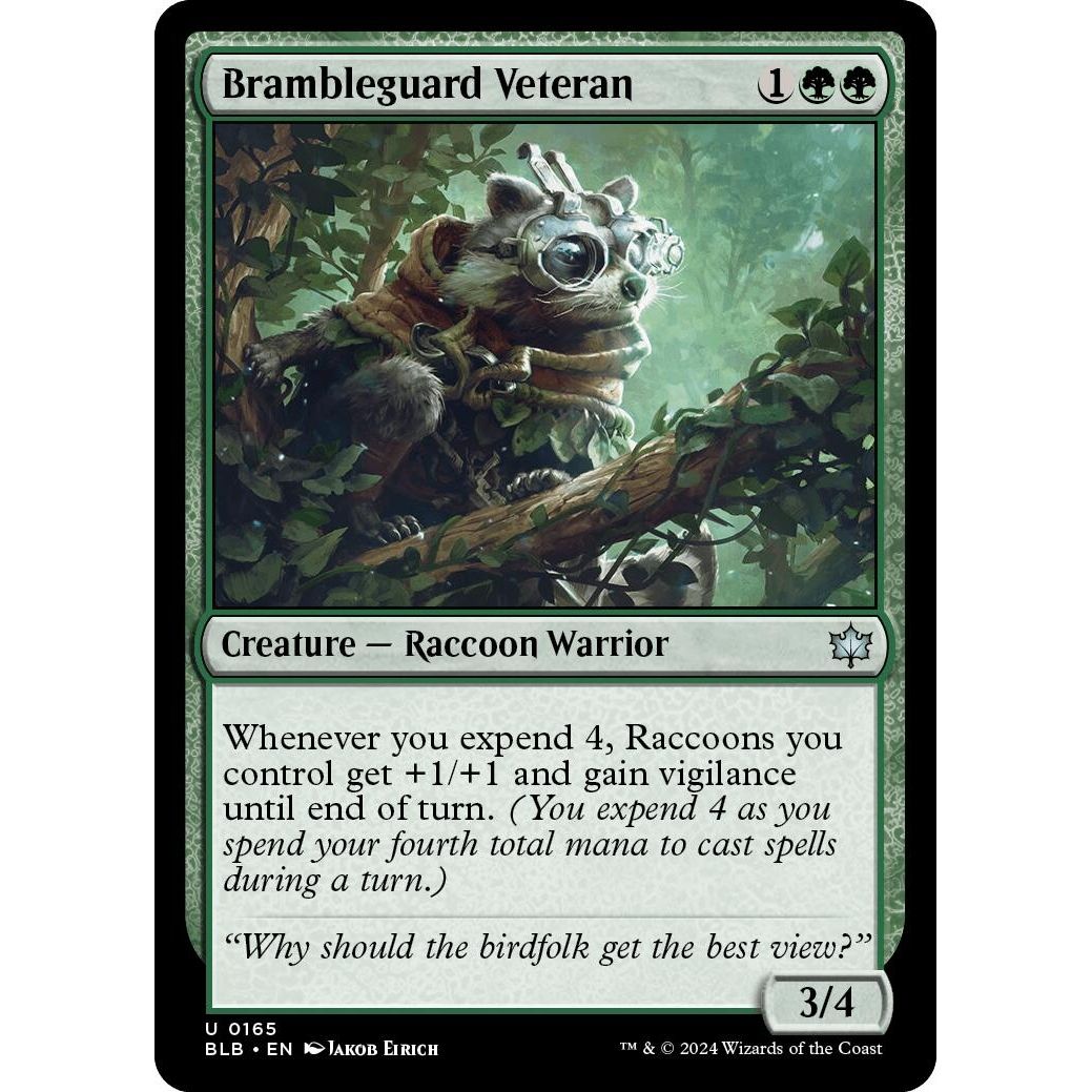 Image for Brambleguard Veteran (165) (BLB) - Magic: The Gathering