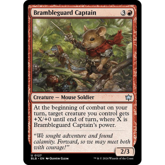 Image for Brambleguard Captain (127) (BLB) - Magic: The Gathering