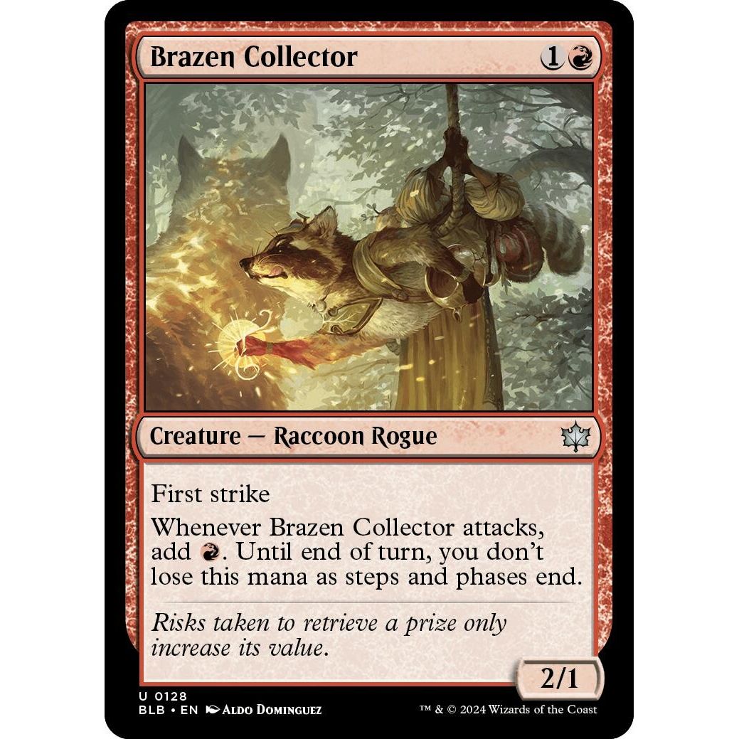 Image for Brazen Collector (128) (BLB) - Magic: The Gathering