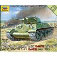 Image for Operation Barbarossa 1941: Soviet Medium Tank T-34/76 (mod. 1940) - Boardgames