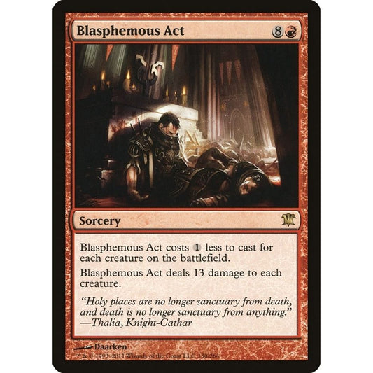 Image for Blasphemous Act (130) (ISD) - Magic: The Gathering