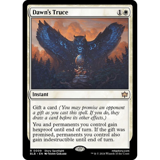 Image for Dawn's Truce (9) (BLB) - Magic: The Gathering