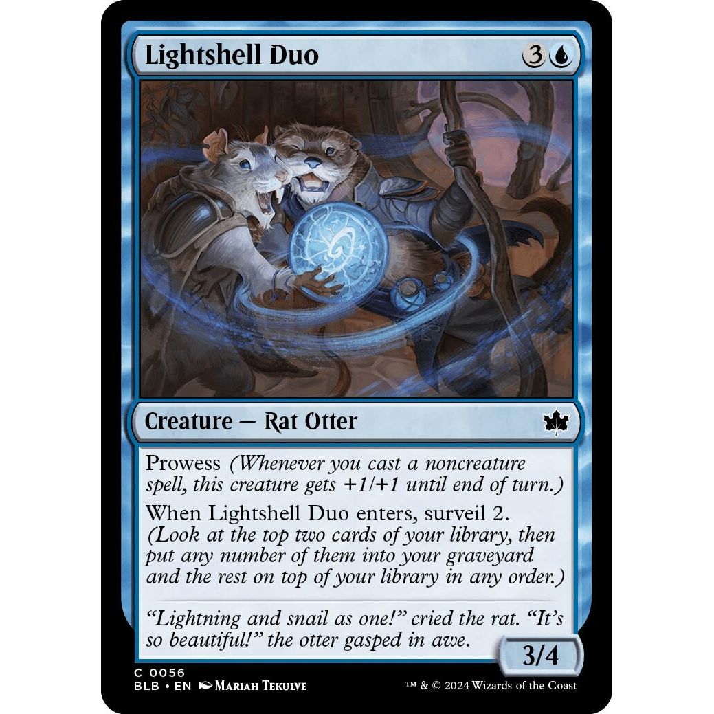 Image for Lightshell Duo (56) (BLB) - Magic: The Gathering