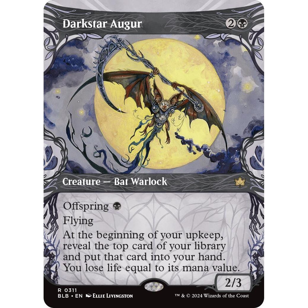 Image for Darkstar Augur (Showcase) (311) (BLB) - Magic: The Gathering