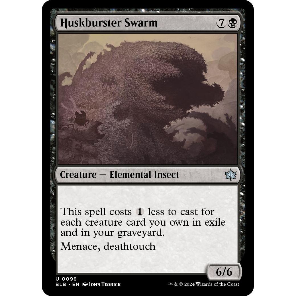 Image for Huskburster Swarm (98) (BLB) - Magic: The Gathering