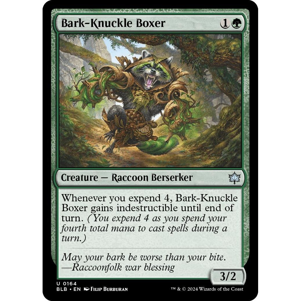 Image for Bark-Knuckle Boxer (164) (BLB) - Magic: The Gathering