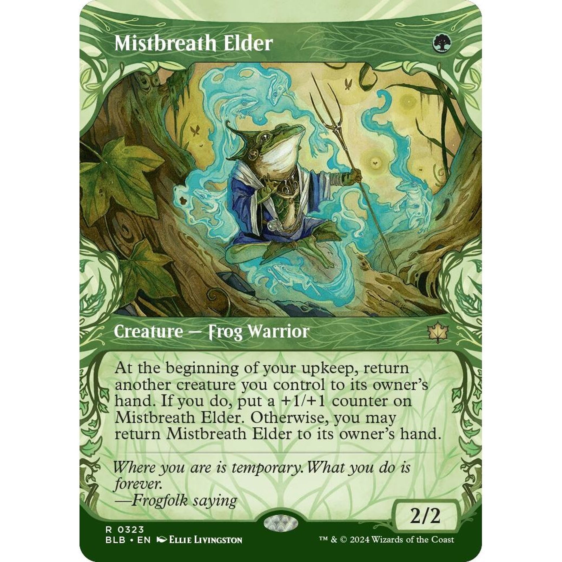 Image for Mistbreath Elder (Showcase) (323) (BLB) - Magic: The Gathering