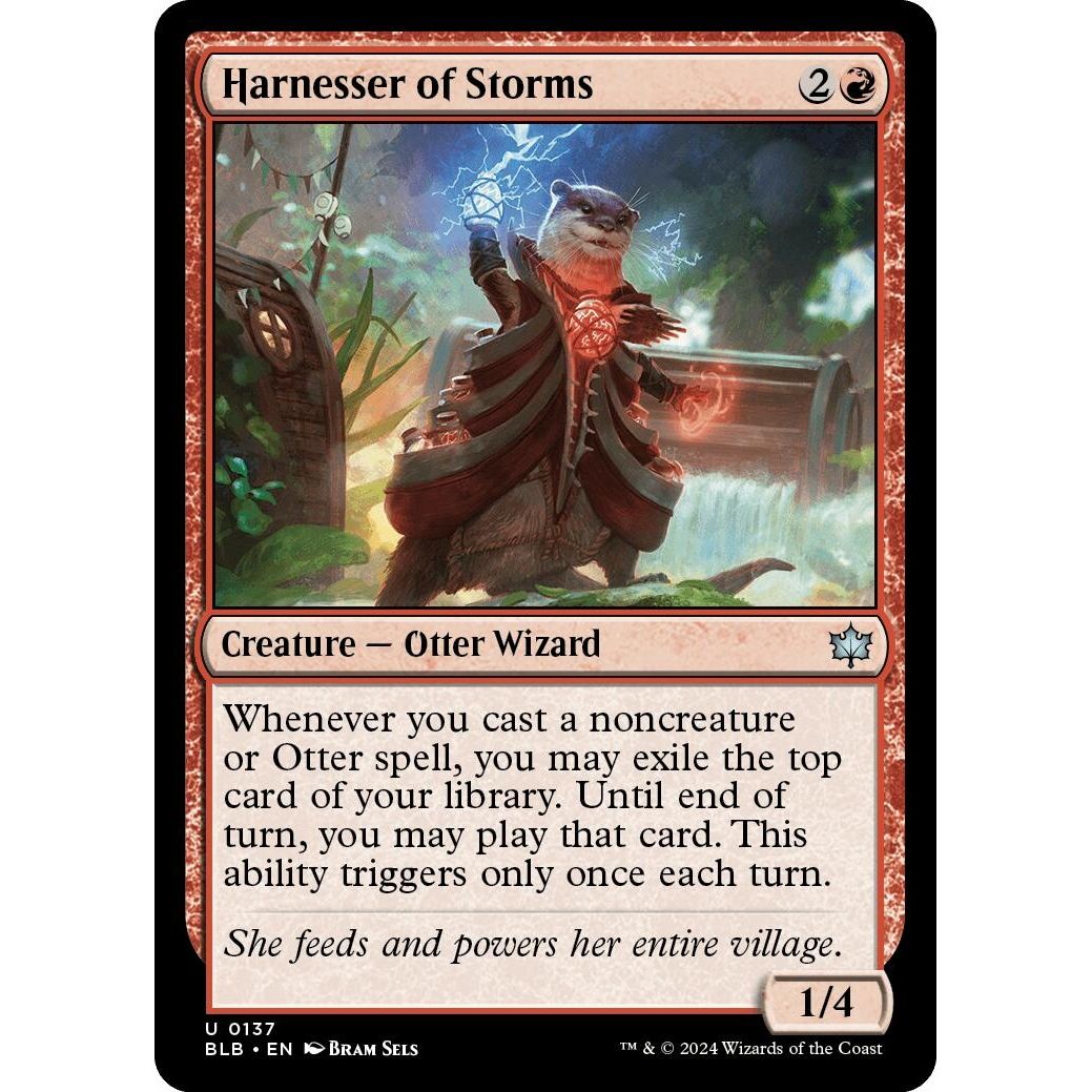 Image for Harnesser of Storms (137) (BLB) - Magic: The Gathering
