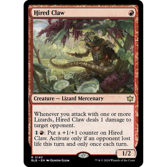 Image for Hired Claw (140) (BLB) - Magic: The Gathering