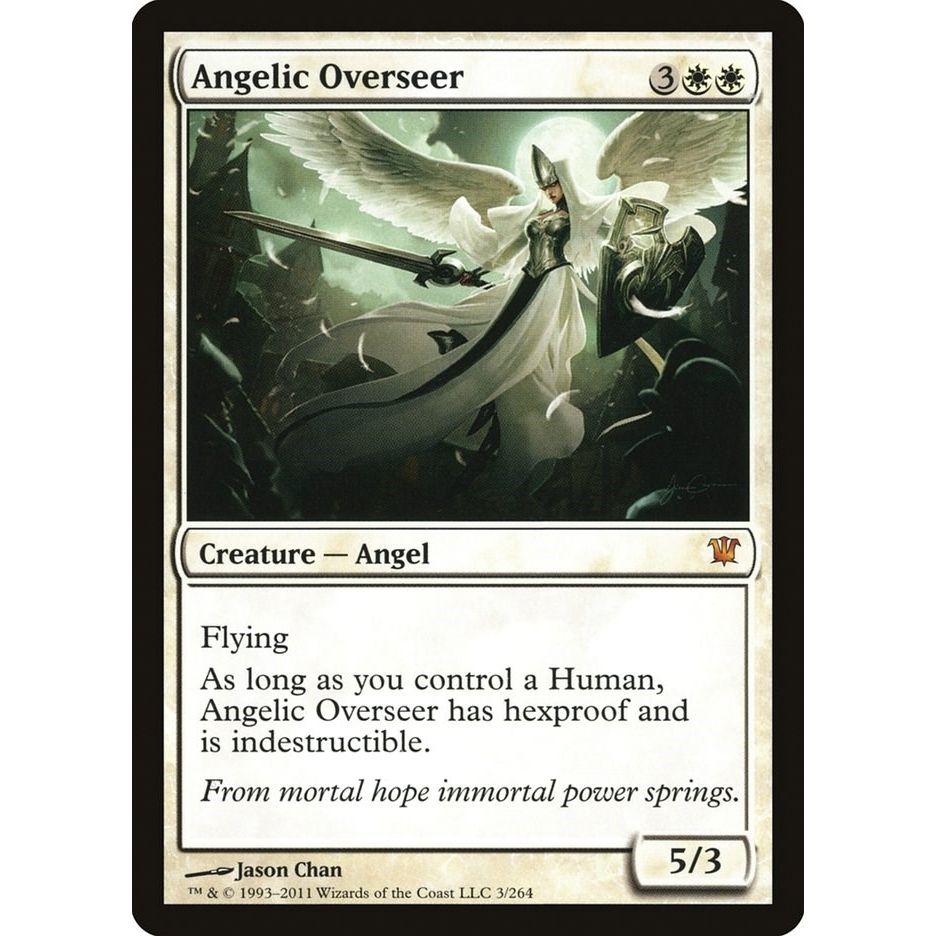Image for Angelic Overseer (3) (ISD) - Magic: The Gathering