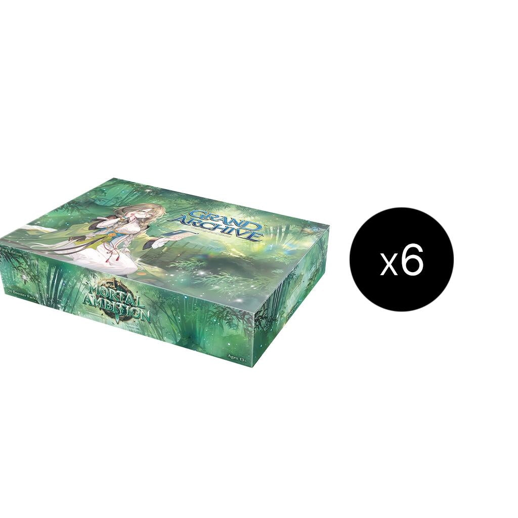 Image for Mortal Ambition 1st Edition Booster Box Case - Grand Archive TCG