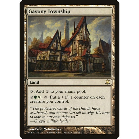 Image for Gavony Township (239) (ISD) - Magic: The Gathering