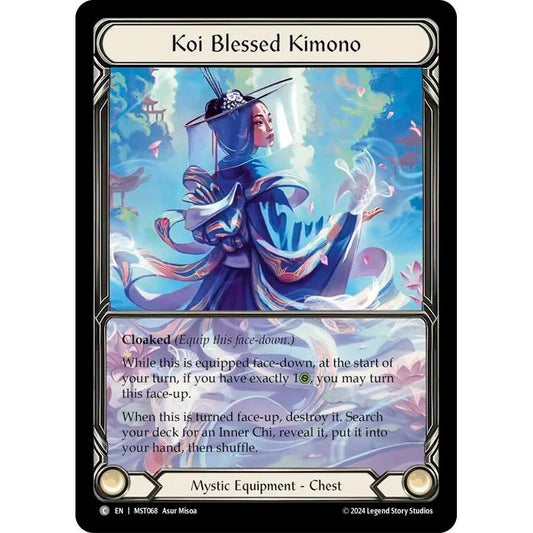 Image for Koi Blessed Kimono (Extended Art) (MST068) (MST) - Flesh and Blood TCG