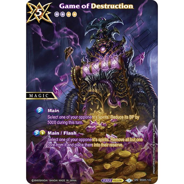 Image for Game of Destruction (SPR) (BSS05-122) (BSS05) - Battle Spirits Saga