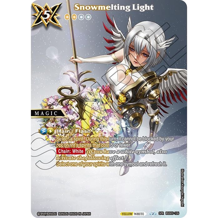 Image for Snowmelting Light (SPR) (BSS05-126) (BSS05) - Battle Spirits Saga