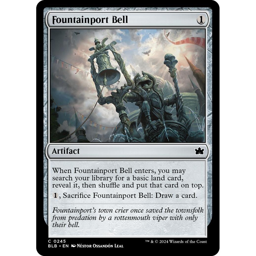 Image for Fountainport Bell (245) (BLB) - Magic: The Gathering