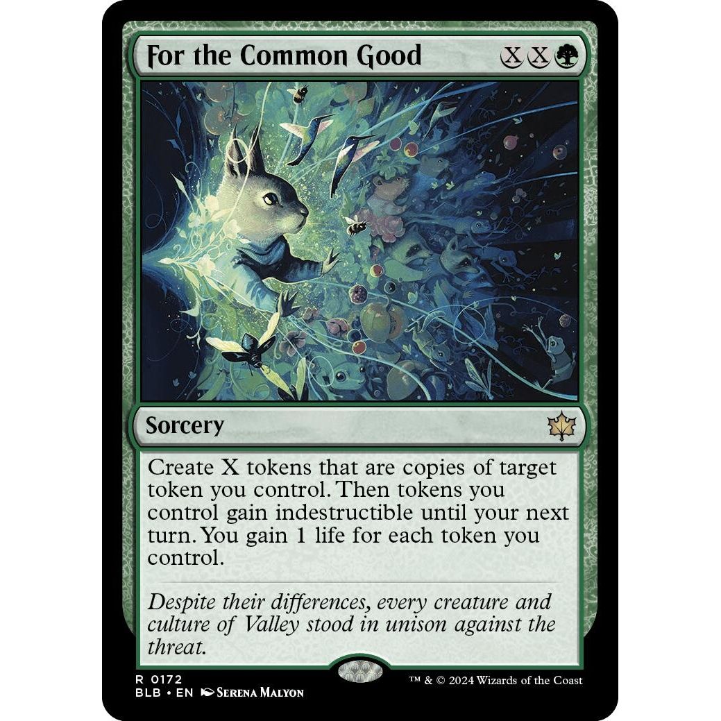Image for For the Common Good (172) (BLB) - Magic: The Gathering