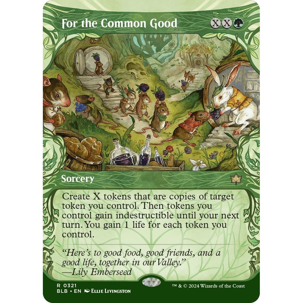 Image for For the Common Good (Showcase) (321) (BLB) - Magic: The Gathering