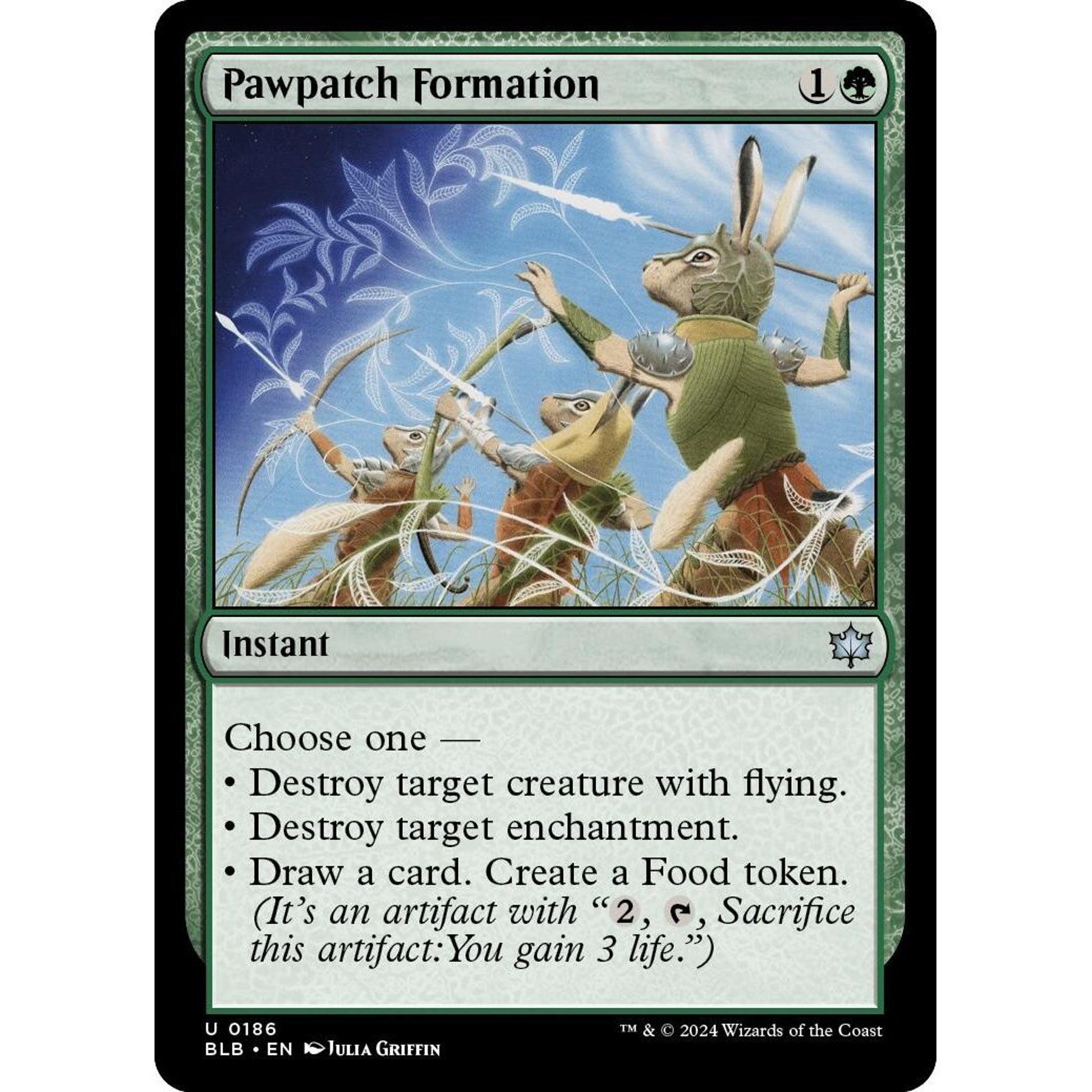Image for Pawpatch Formation (186) (BLB) - Magic: The Gathering