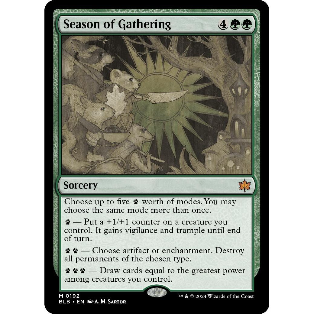 Image for Season of Gathering (192) (BLB) - Magic: The Gathering
