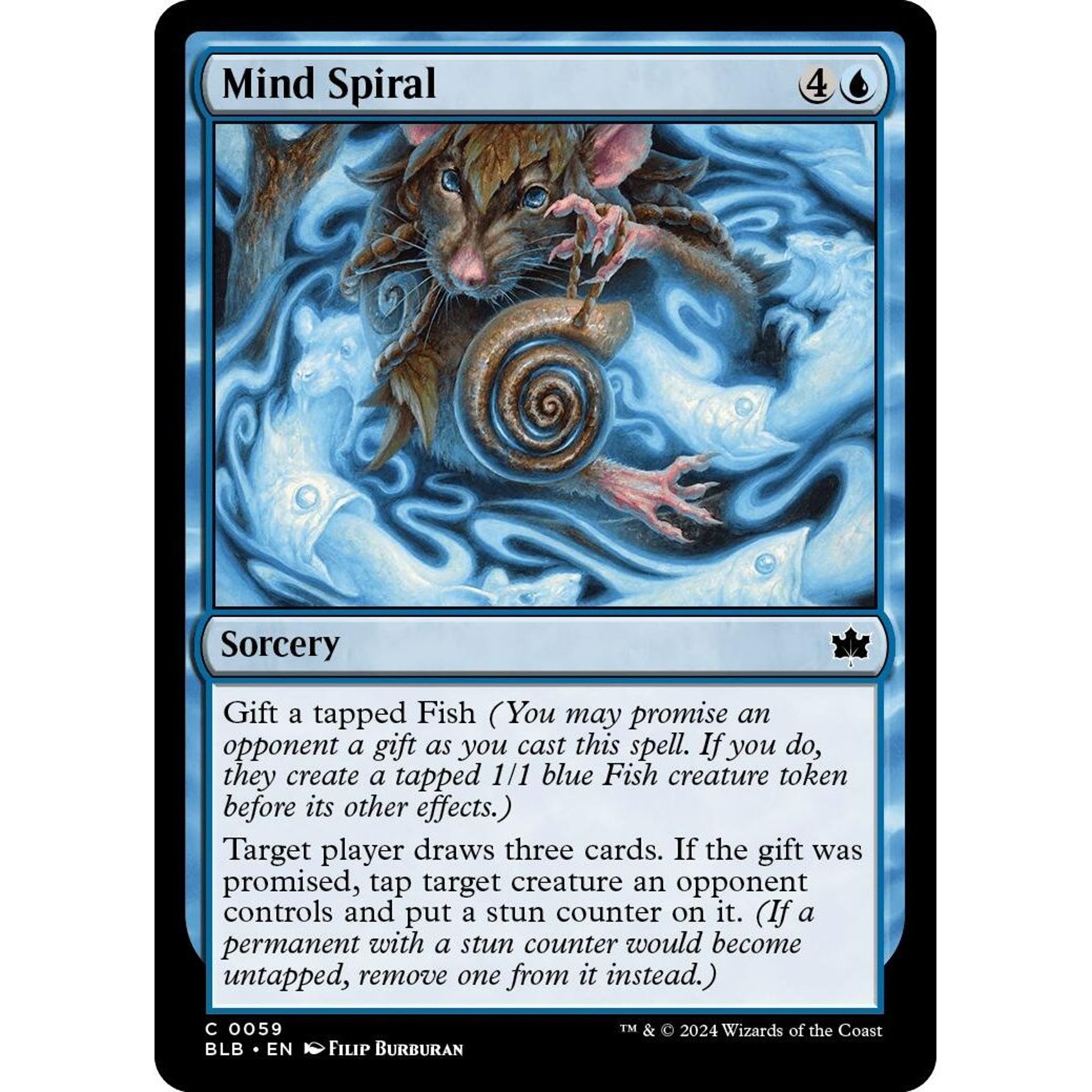 Image for Mind Spiral (59) (BLB) - Magic: The Gathering