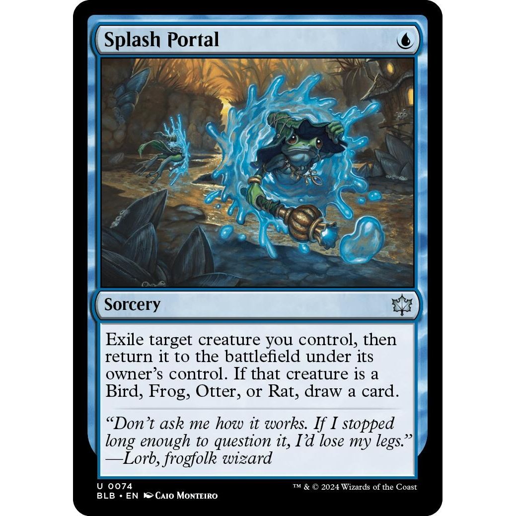 Image for Splash Portal (74) (BLB) - Magic: The Gathering
