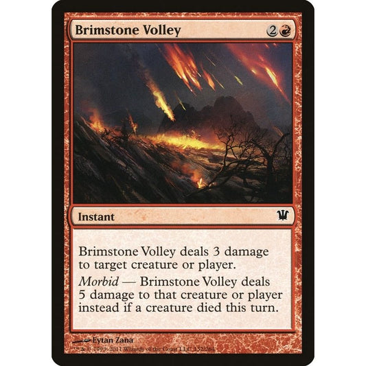 Image for Brimstone Volley (132) (ISD) - Magic: The Gathering