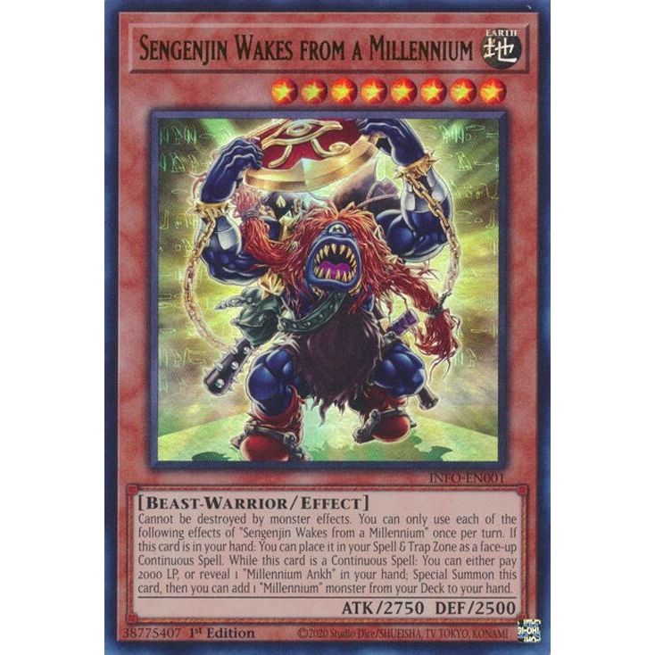 Image for Sengenjin Wakes from a Millennium (INFO-EN001) (INFO) - YuGiOh