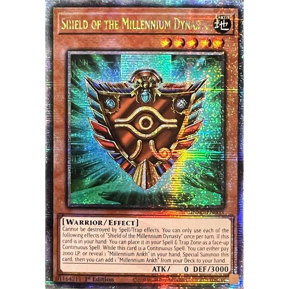 Image for Shield of the Millennium Dynasty (Quarter Century Secret Rare) (INFO-EN003) (INFO) - YuGiOh
