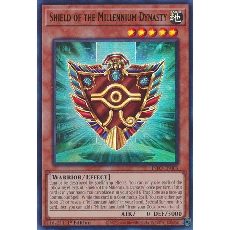 Image for Shield of the Millennium Dynasty (INFO-EN003) (INFO) - YuGiOh