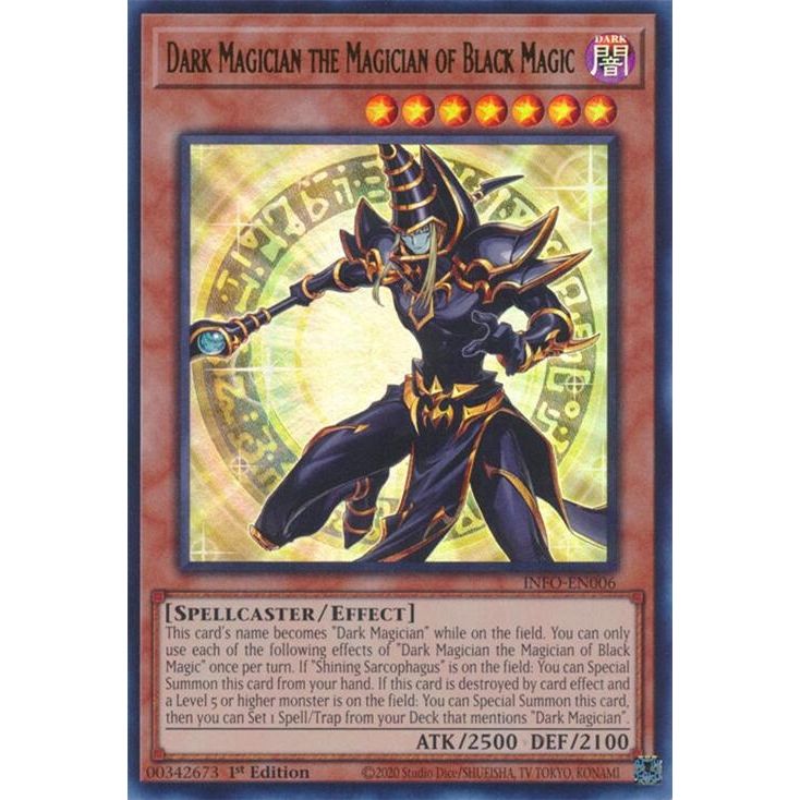 Image for Dark Magician the Magician of Black Magic (INFO-EN006) (INFO) - YuGiOh