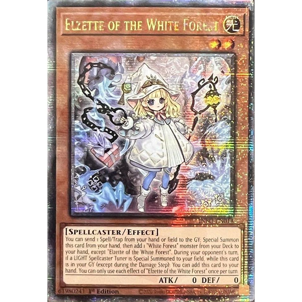 Image for Elzette of the White Forest (Quarter Century Secret Rare) (INFO-EN014) (INFO) - YuGiOh