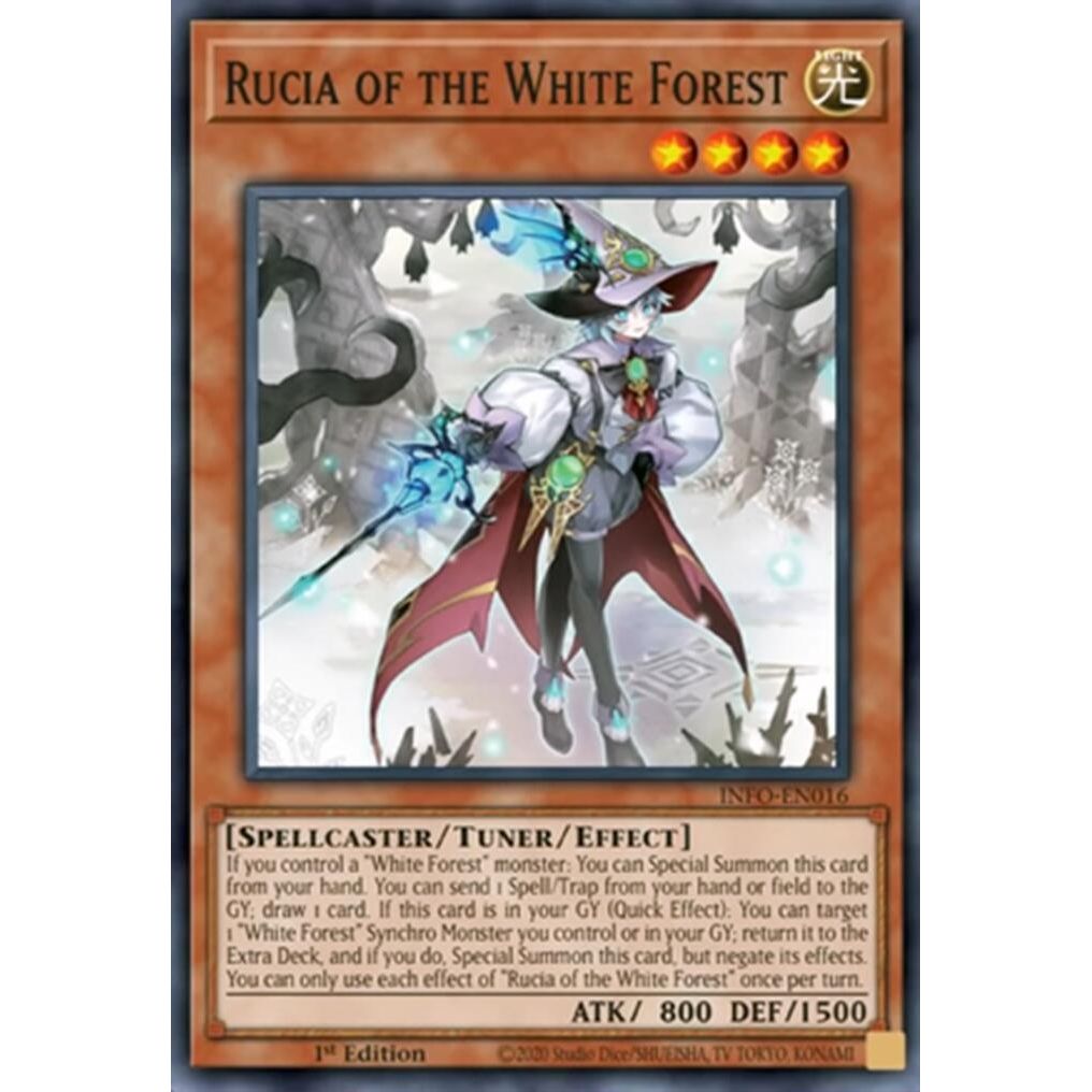 Image for Rucia of the White Forest (INFO-EN016) (INFO) - YuGiOh