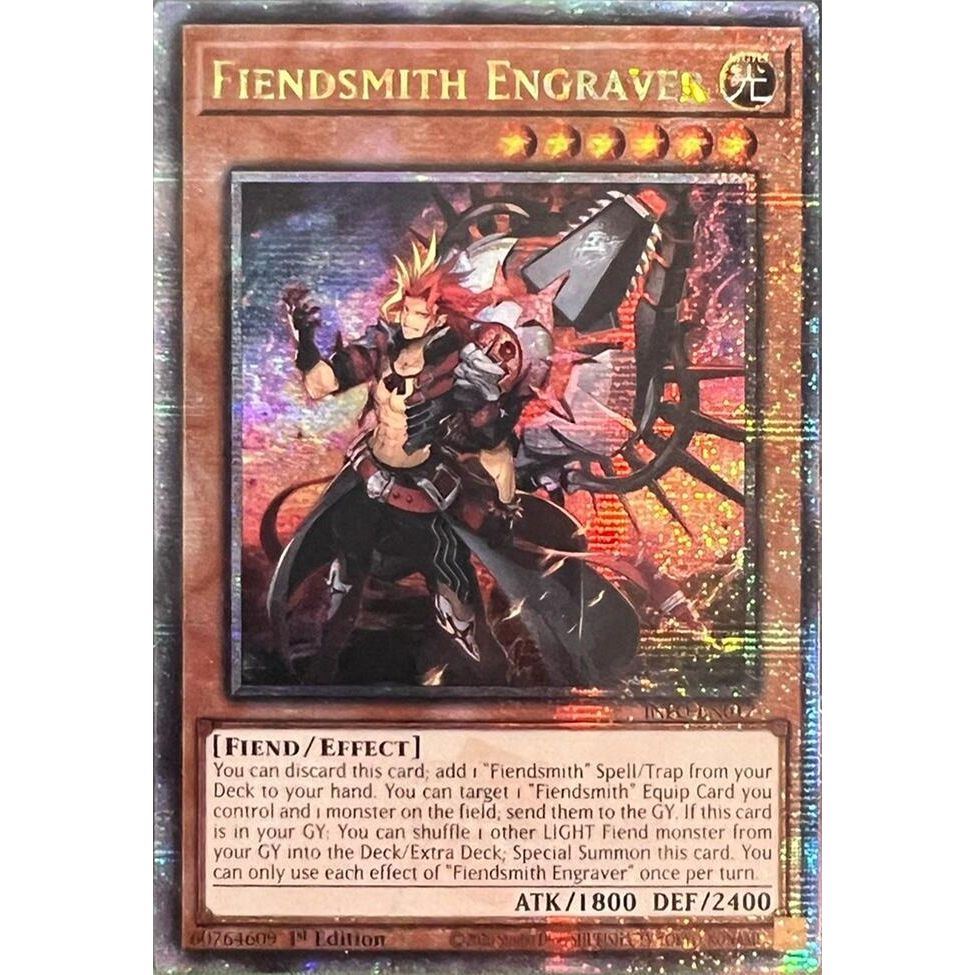 Image for Fiendsmith Engraver (Quarter Century Secret Rare) (INFO-EN017) (INFO) - YuGiOh