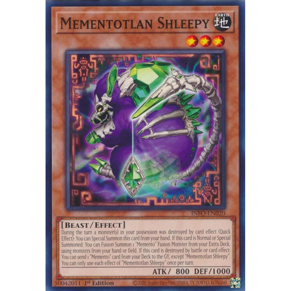 Image for Mementotlan Shleepy (INFO-EN020) (INFO) - YuGiOh