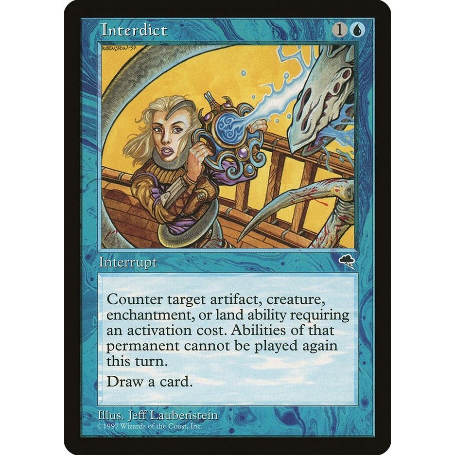 Image for Interdict (69) (TMP) - Magic: The Gathering