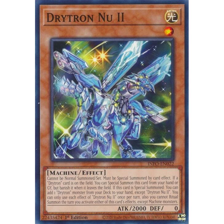 Image for Drytron Nu II (INFO-EN022) (INFO) - YuGiOh