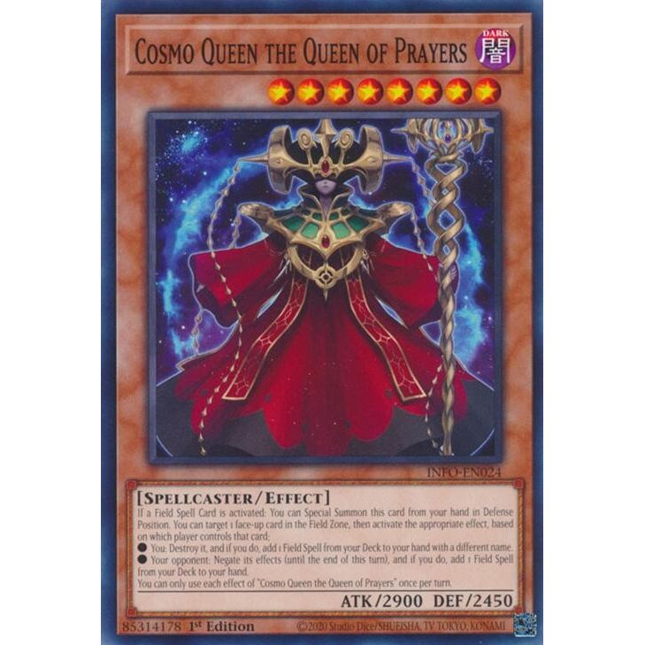 Image for Cosmo Queen the Queen of Prayers (INFO-EN024) (INFO) - YuGiOh