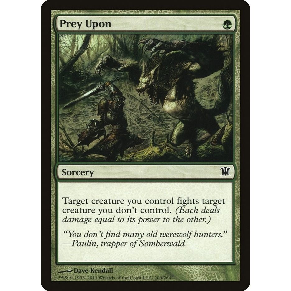 Image for Prey Upon (200) (ISD) - Magic: The Gathering