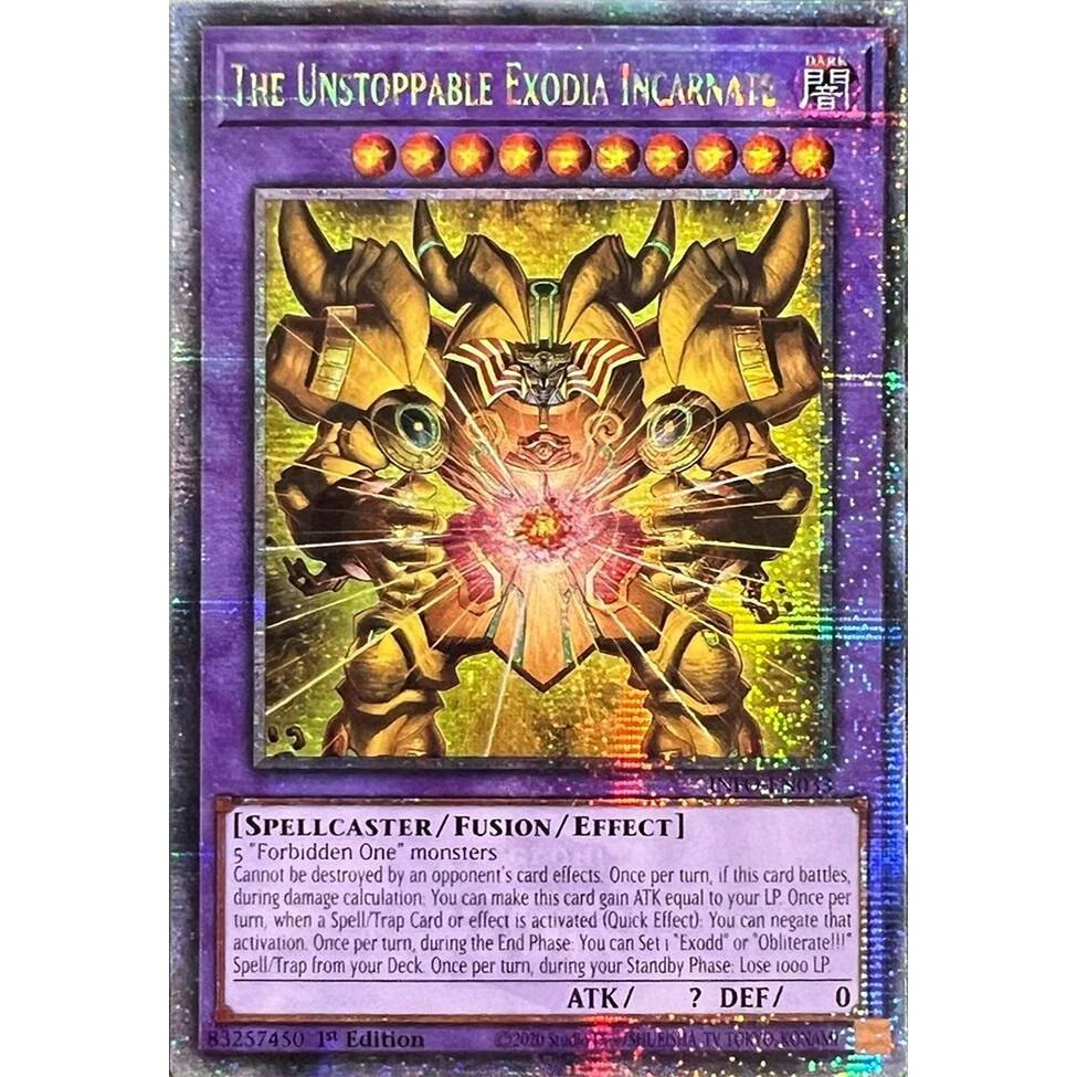 Image for The Unstoppable Exodia Incarnate (Quarter Century Secret Rare) (INFO-EN033) (INFO) - YuGiOh