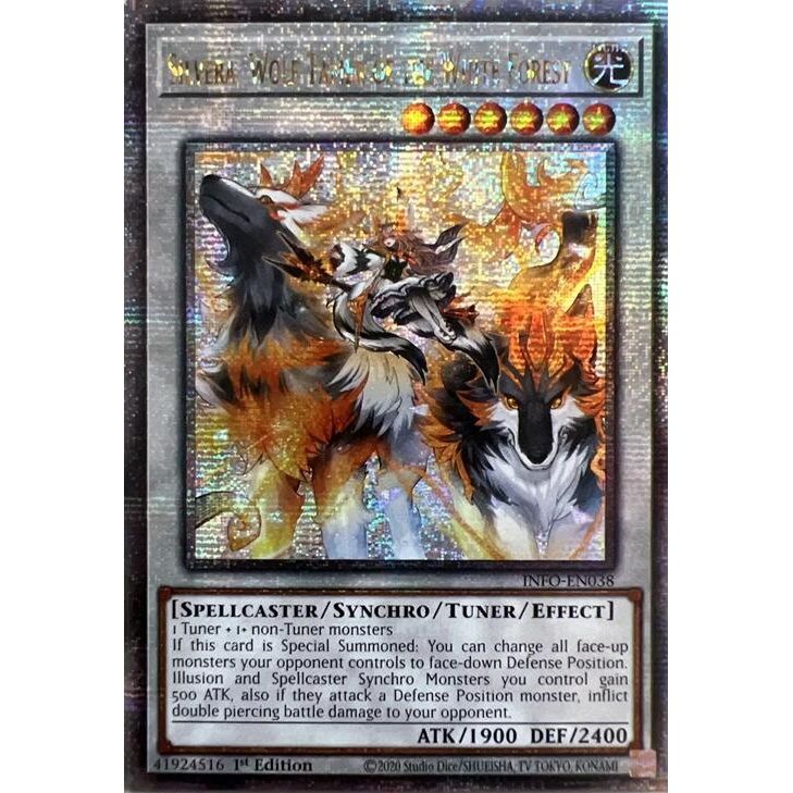 Image for Silvera, Wolf Tamer of the White Forest (Quarter Century Secret Rare) (INFO-EN038) (INFO) - YuGiOh