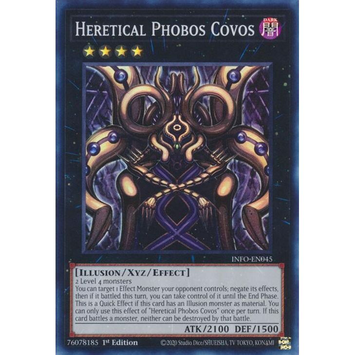 Image for Heretical Phobos Covos (INFO-EN045) (INFO) - YuGiOh