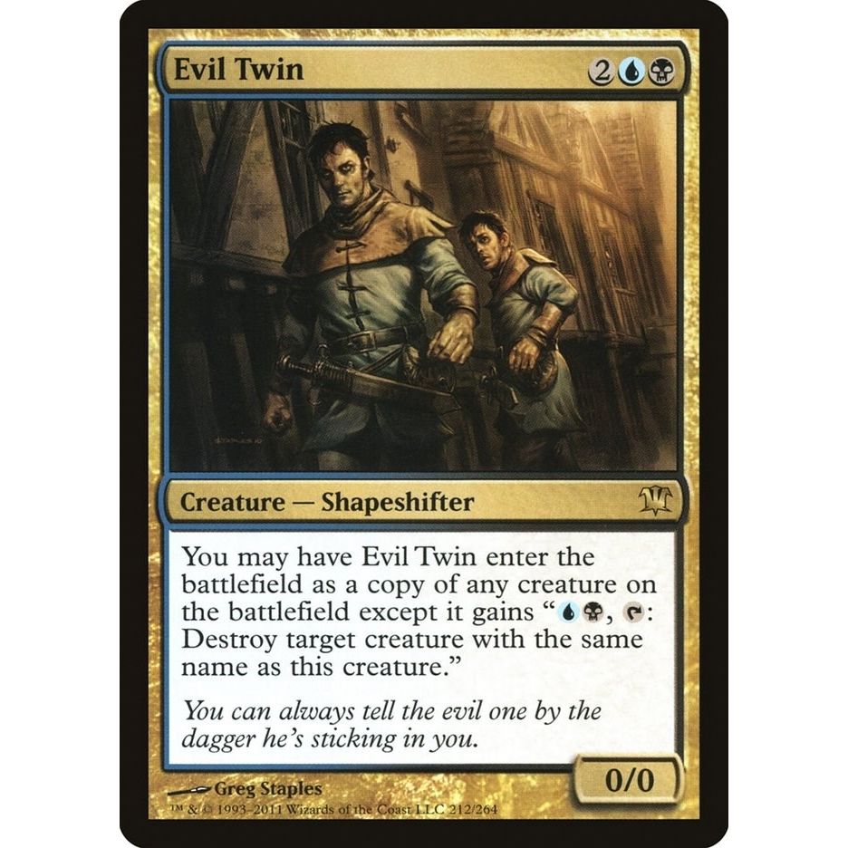Image for Evil Twin (212) (ISD) - Magic: The Gathering