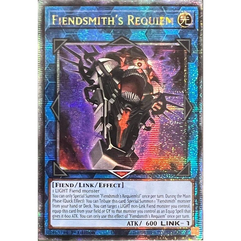 Image for Fiendsmith's Requiem (Quarter Century Secret Rare) (INFO-EN046) (INFO) - YuGiOh